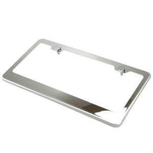 Chrome License Frame